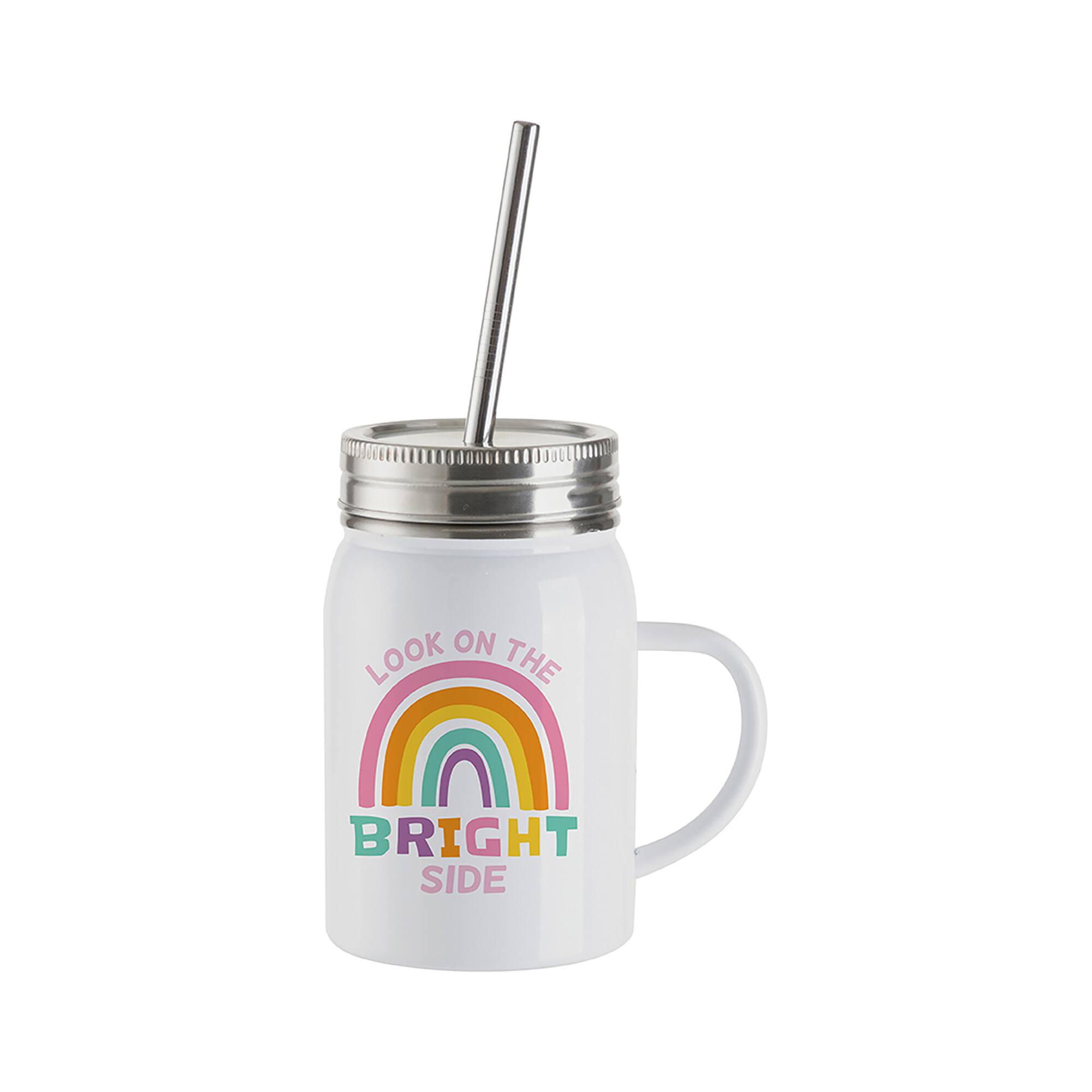 Craft Express 4ct. 17oz. Handled Sublimation Mason Jars